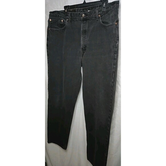 Vintage Levi 550 Relaxed Fit Jeans, Black, Men's 42x32 Made In The USA - Picture 2 of 8